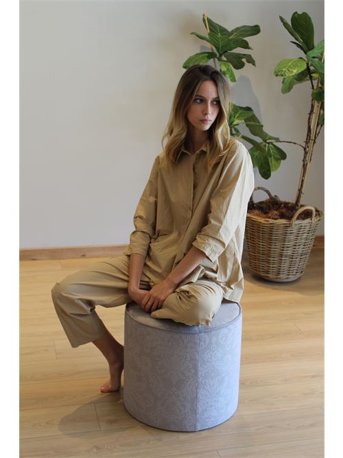 Pantalone con elastico in vita DIECI MINUTI | 60222